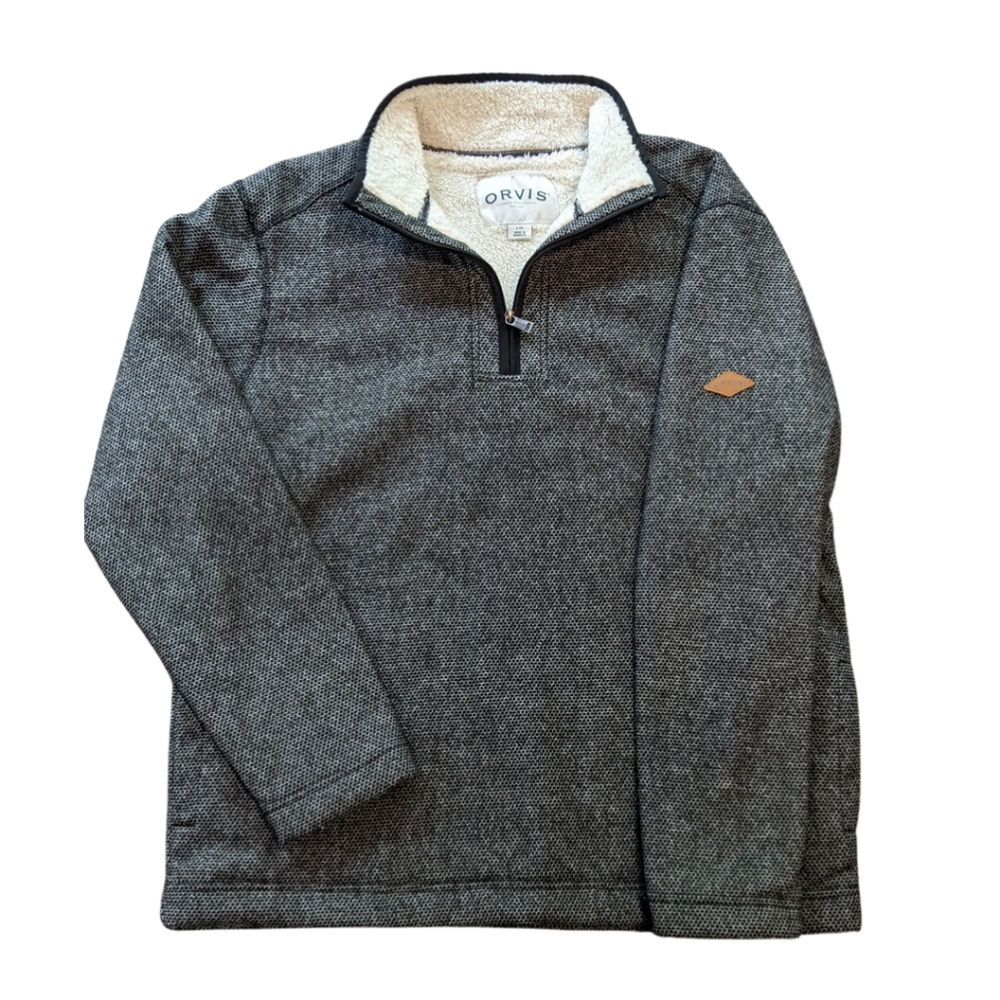 Men's Orvis 1/4 Zip Fleece Lined Pullover